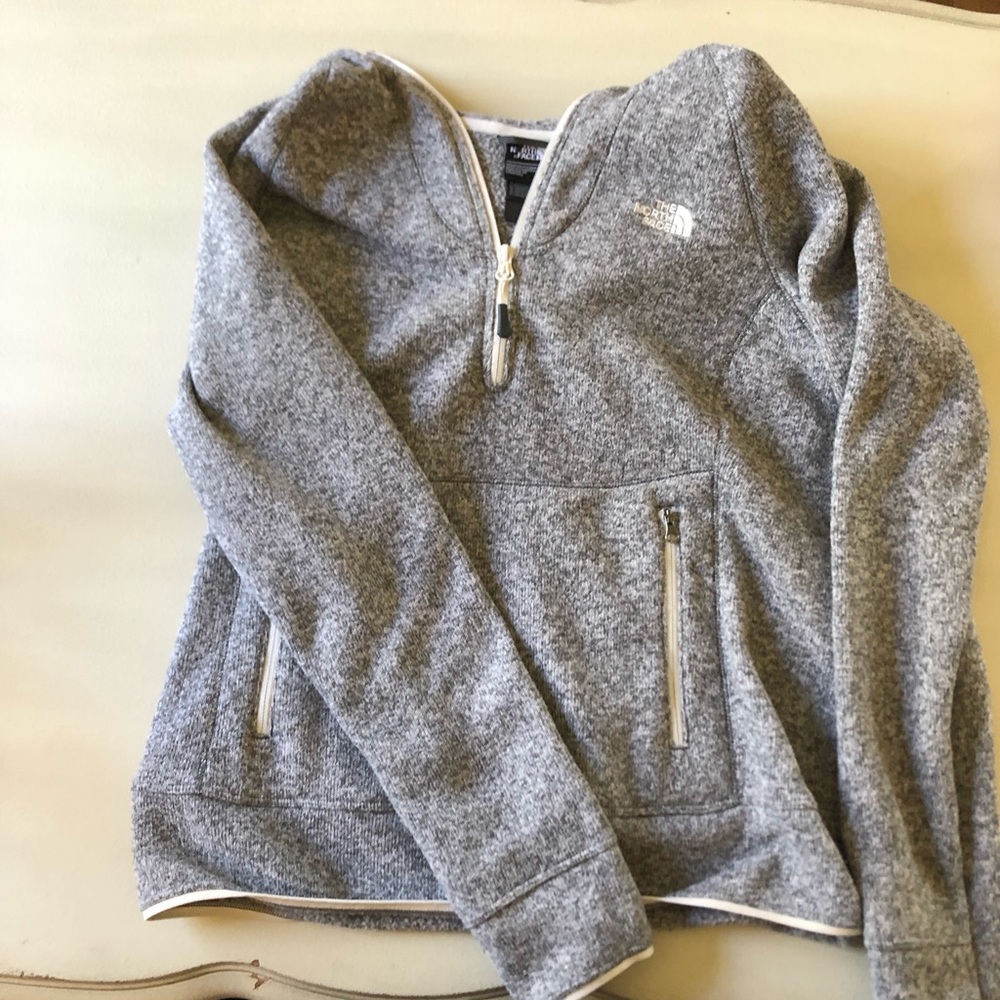 North Face Fleece halfzip hoodie